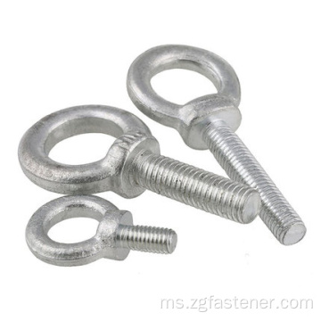 Galvanized Drop DIN580 mengangkat mata bolt